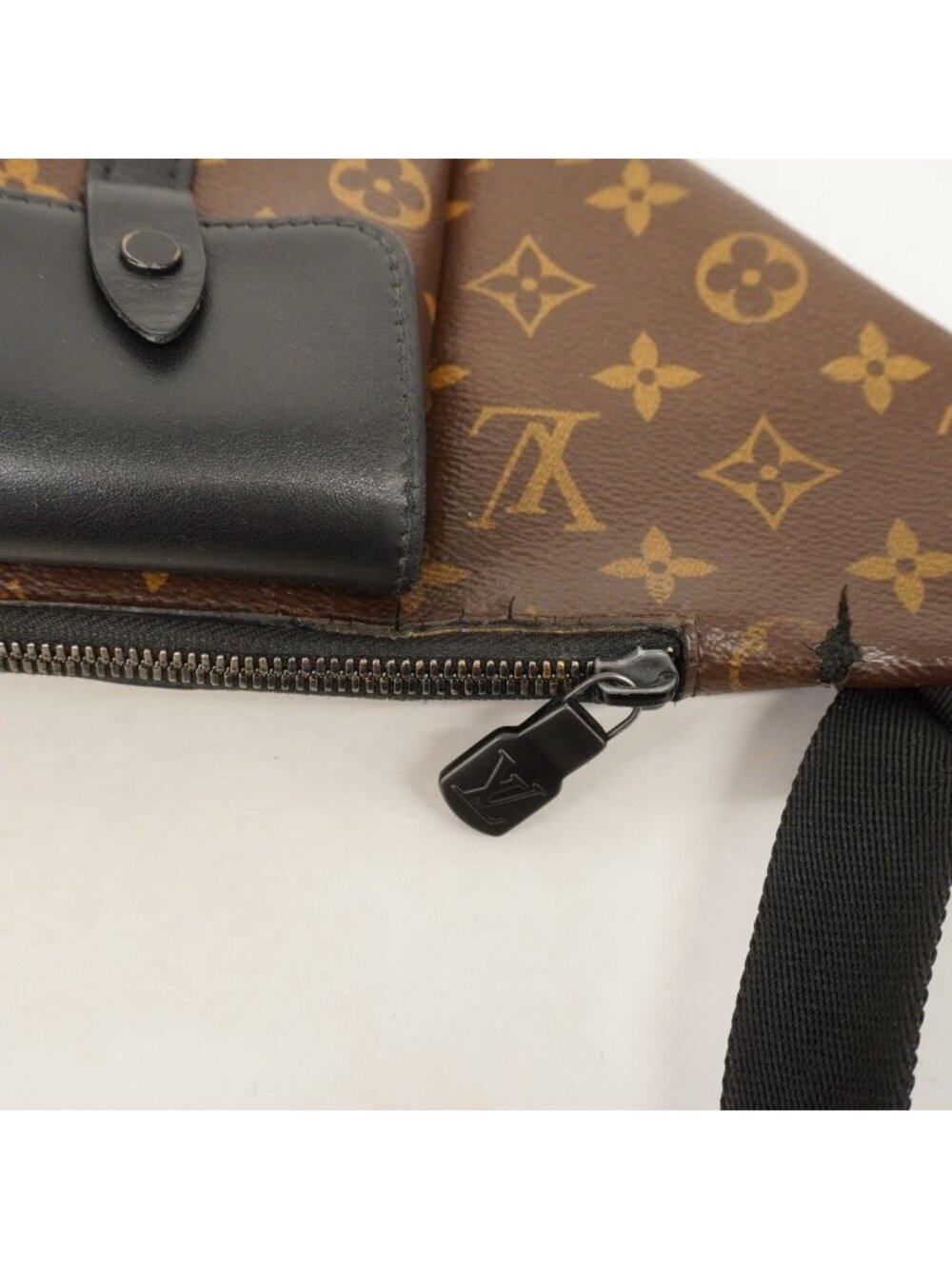 Louis Vuitton Belt Bag Monogram Macassar Christopher Brown - Picture 7 of 10